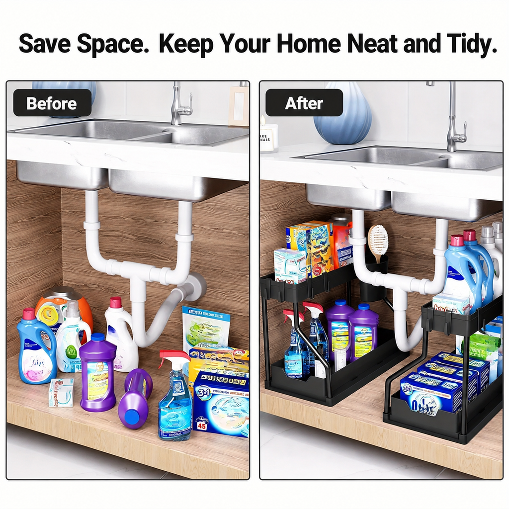 Tivani Pull-Out Under Sink Organizer